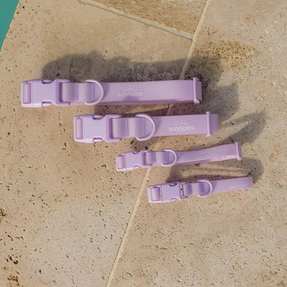 Waterproof Collar - LILAC sunnipets